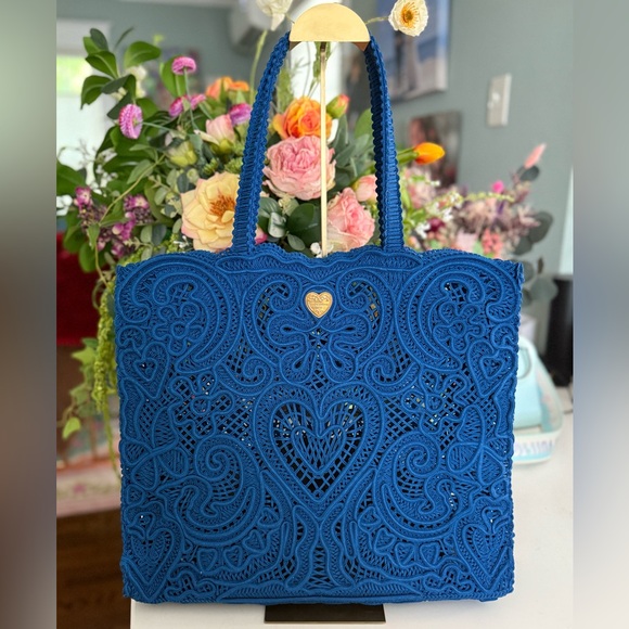 DOLCE & GABANNA Large Cordonetto Lace Beatrice Shopper NWOT ~ Tags and dustbag - Picture 11 of 12